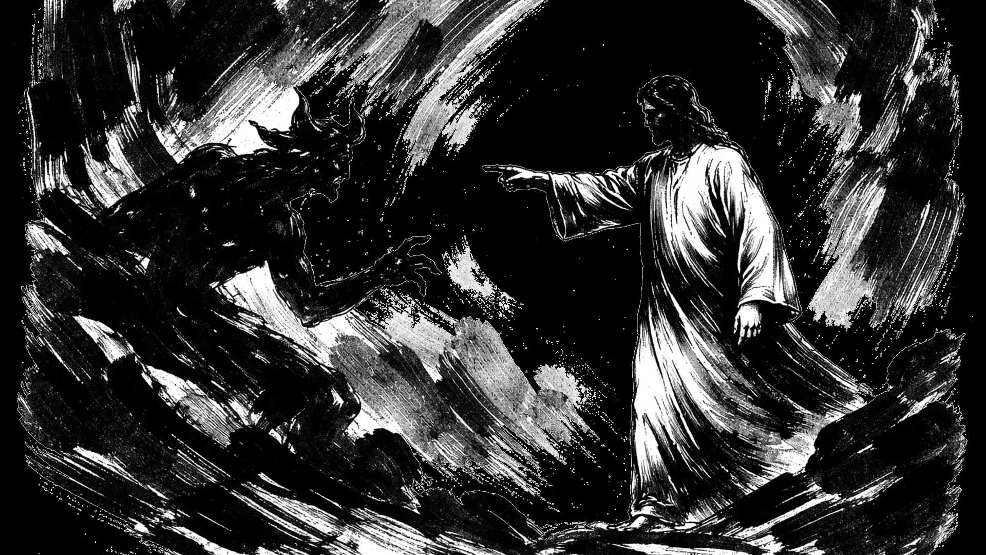 The Three Words Jesus Used Against Darkness