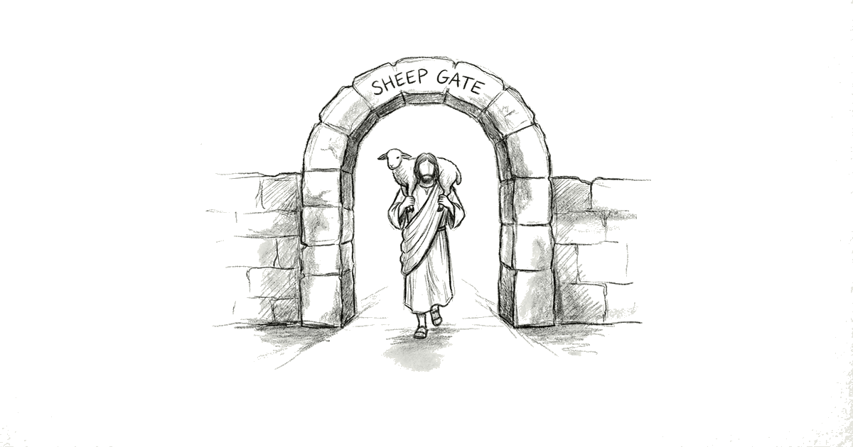 The Hidden Message in the Sheep Gate