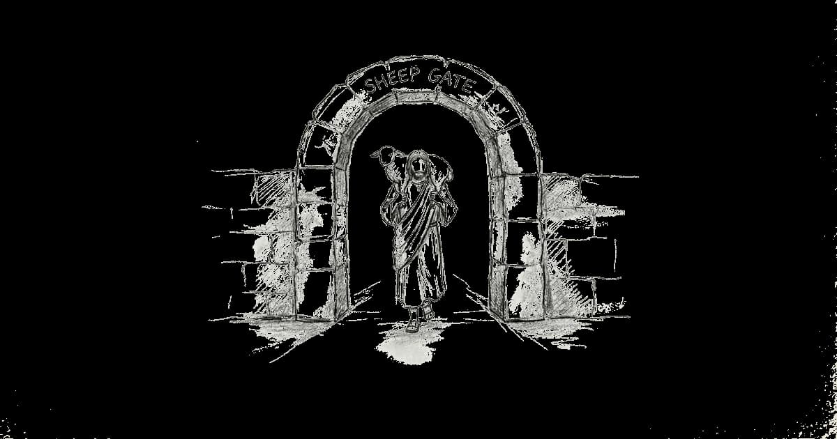 The Hidden Message in the Sheep Gate