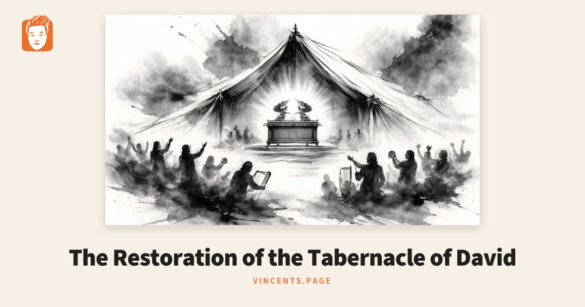 The Restoration of the Tabernacle of David | Daily Christian Devotional ...